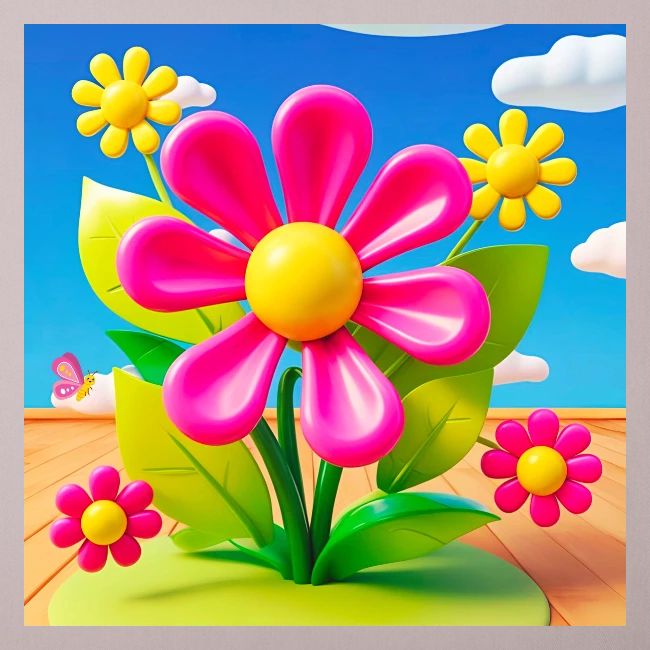 Pink Floral Peace | Sky & Nature Design