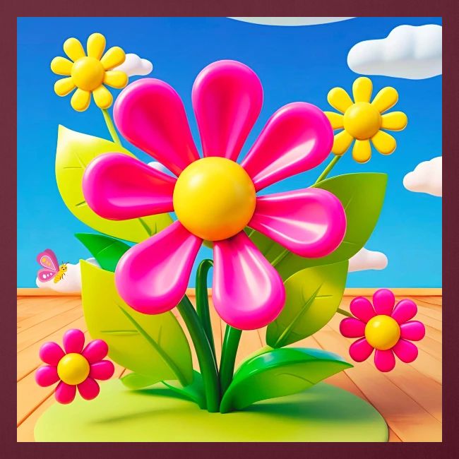 Pink Floral Peace | Sky & Nature Design
