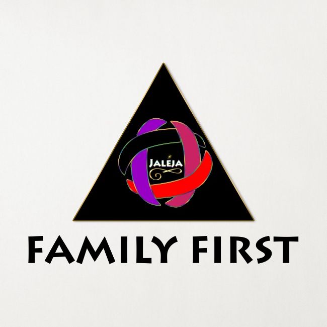 JALEJA FAMILY FIRST (BLACK PRINT)