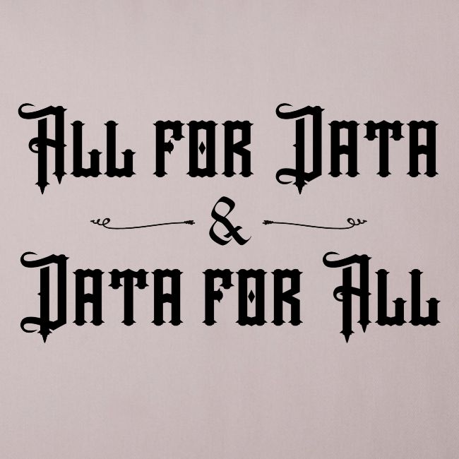 All for Data, Data for All (light)