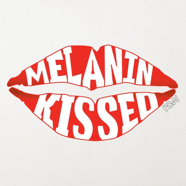 Melanin Kissed Tee by runonwords (r.o.w.)