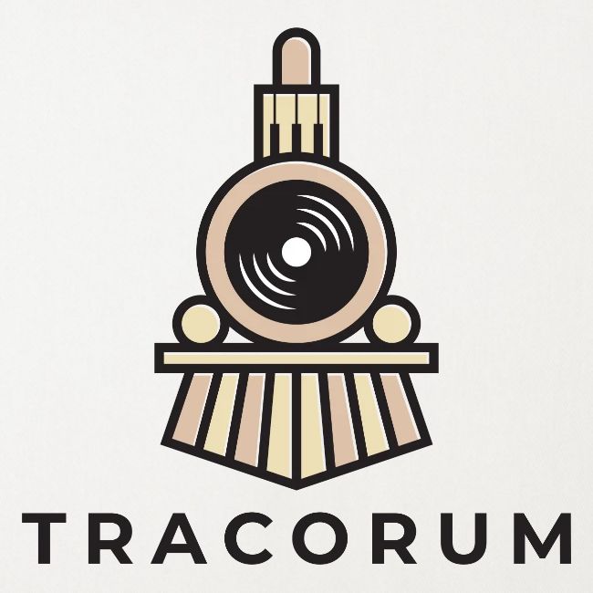 Cartoon Cosmic Train with LP Light