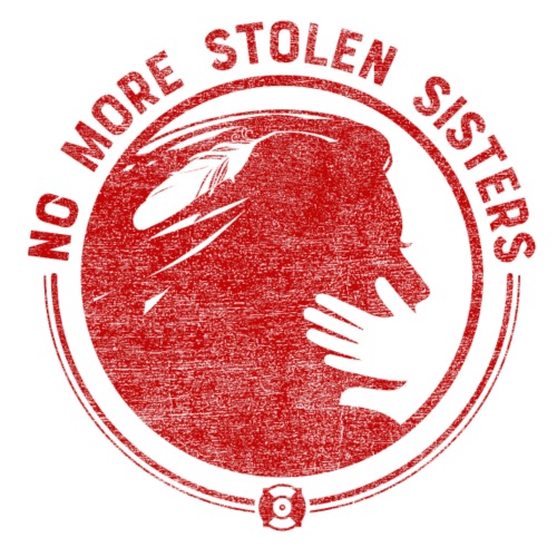 No More Stolen Sisters - Throw Pillow Cover 17.5” x 17.5”