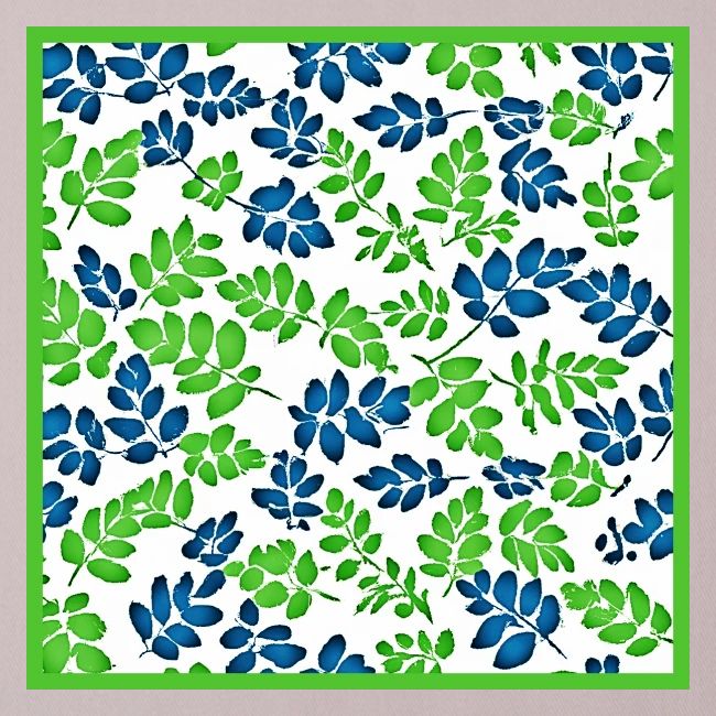 Stylish Leafy Elegance Tree Leaves Pattern