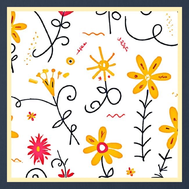 Whimsical Floral Pattern