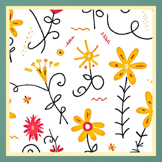 Whimsical Floral Pattern