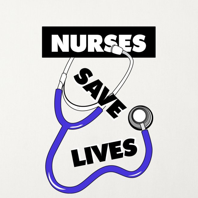 Nurses save lives purple