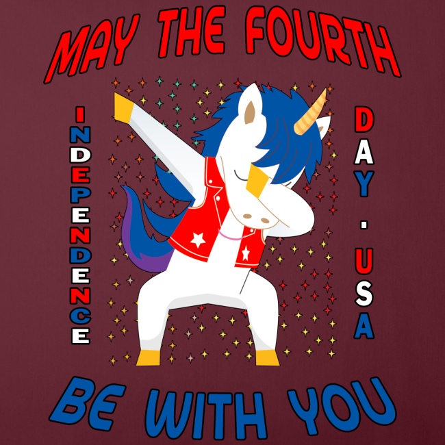 May Fourth Be with You Dabbing Summertime Unicorn.