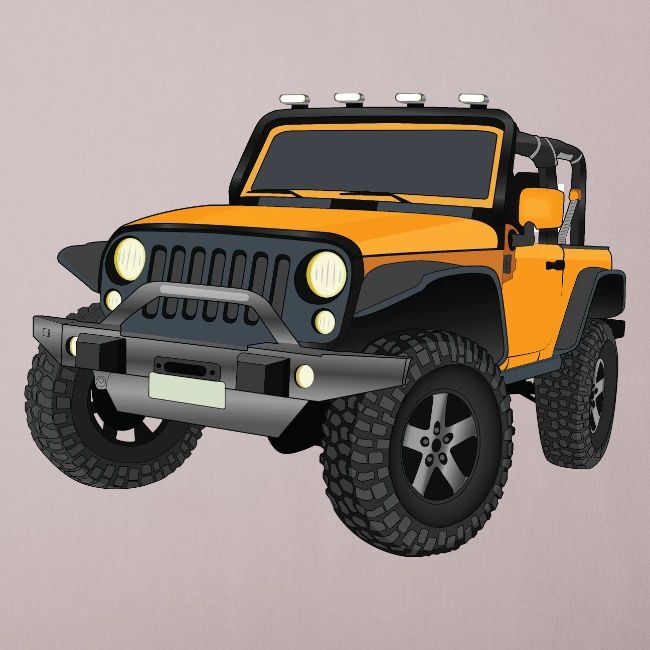 Wrangler 4x4 Yellow