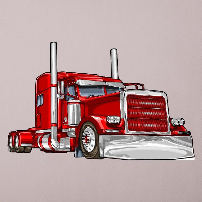 Classic Truck Big Rig 18 Wheeler