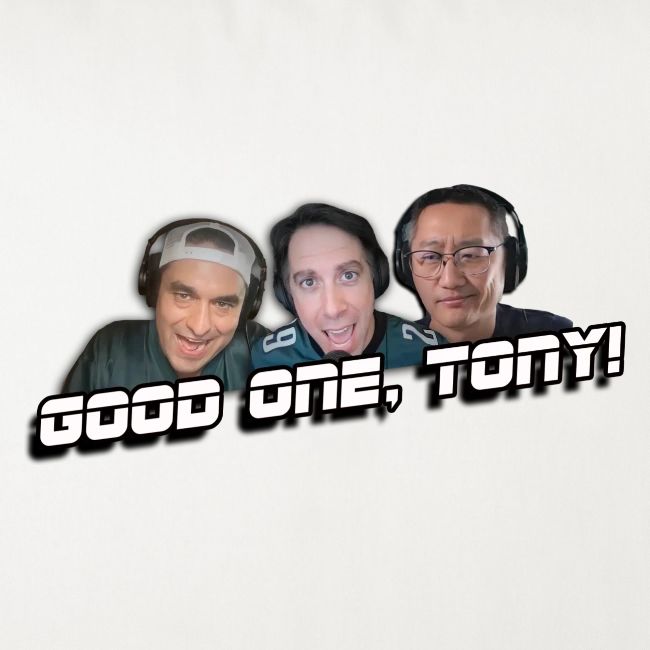 GOOD ONE, TONY! (with Fusco Show back)