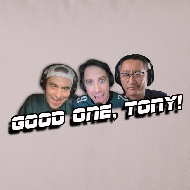 GOOD ONE, TONY! (with Fusco Show back)