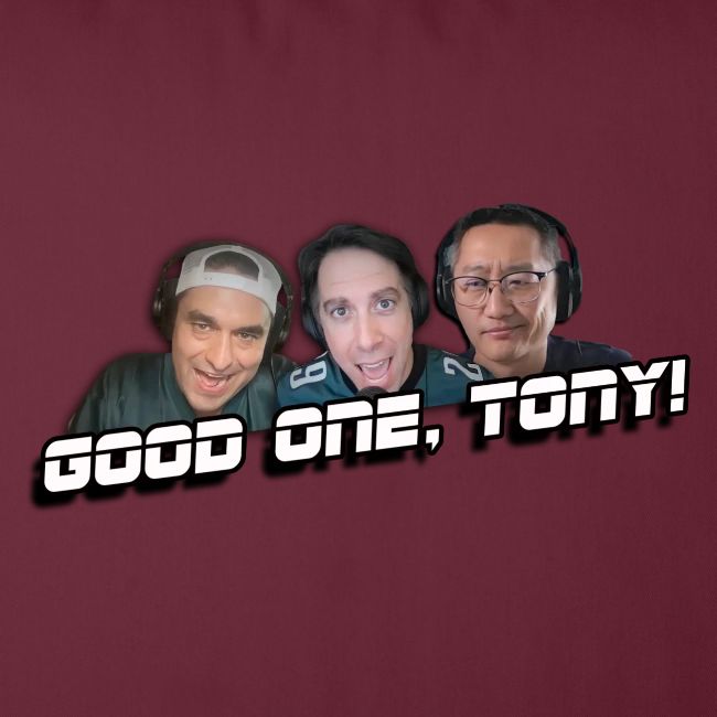 GOOD ONE, TONY! (with Fusco Show back)