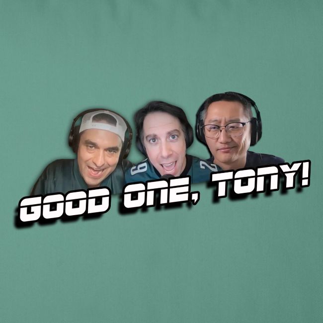 GOOD ONE, TONY! (with Fusco Show back)