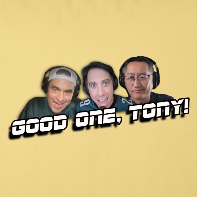 GOOD ONE, TONY! (with Fusco Show back)