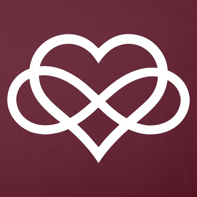 Infinity-Heart (white)