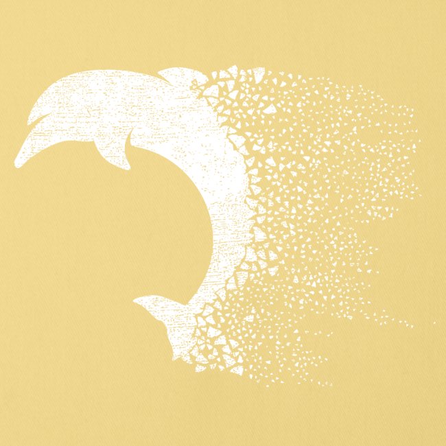 South Carolina Dolphin in White