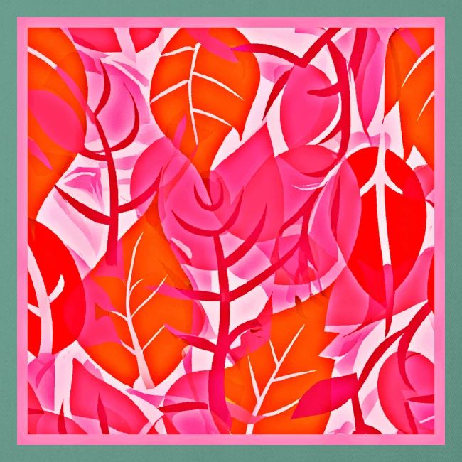 Vibrant Foliage Elegance Pattern
