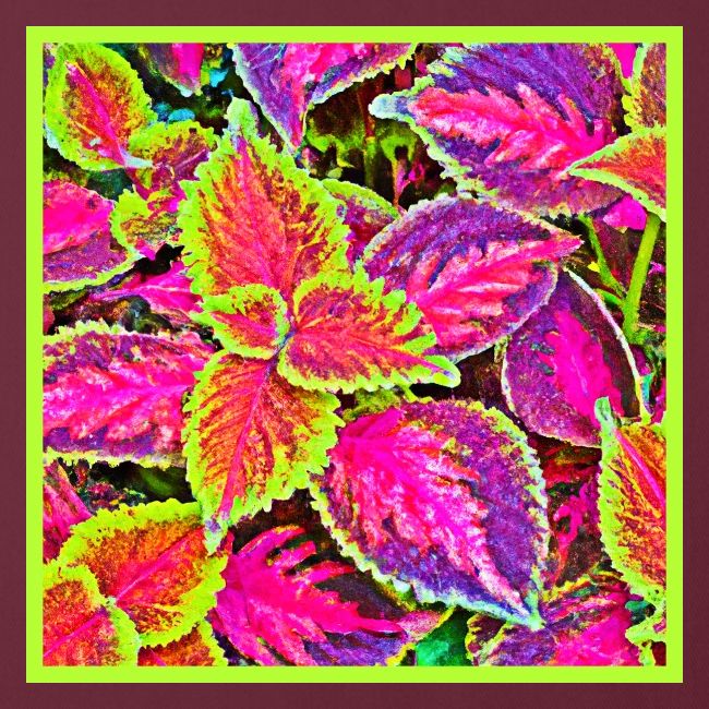 Vivid ChromaLeaf Harmony Pattern