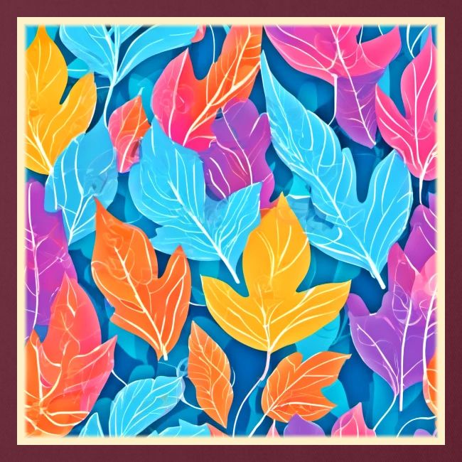Vibrant Leaves in Brothel Art