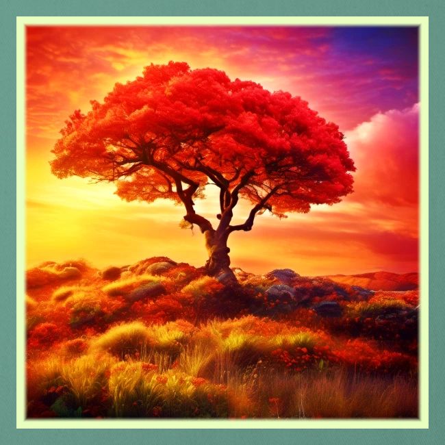 Glowing Tree of Life