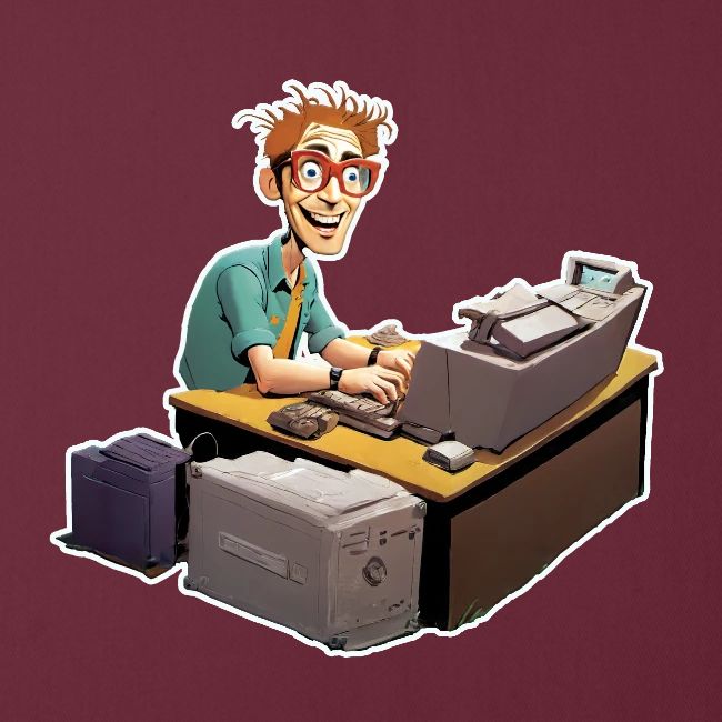 "Hard At Work"
