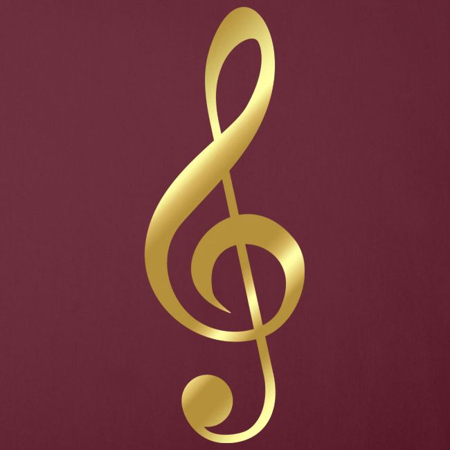 G CLEF - GOLD DESIGN