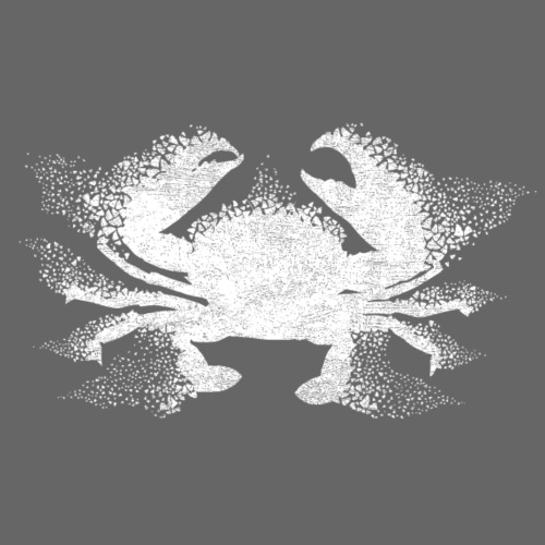 South Carolina Crab - Throw Pillow Cover 17.5” x 17.5”