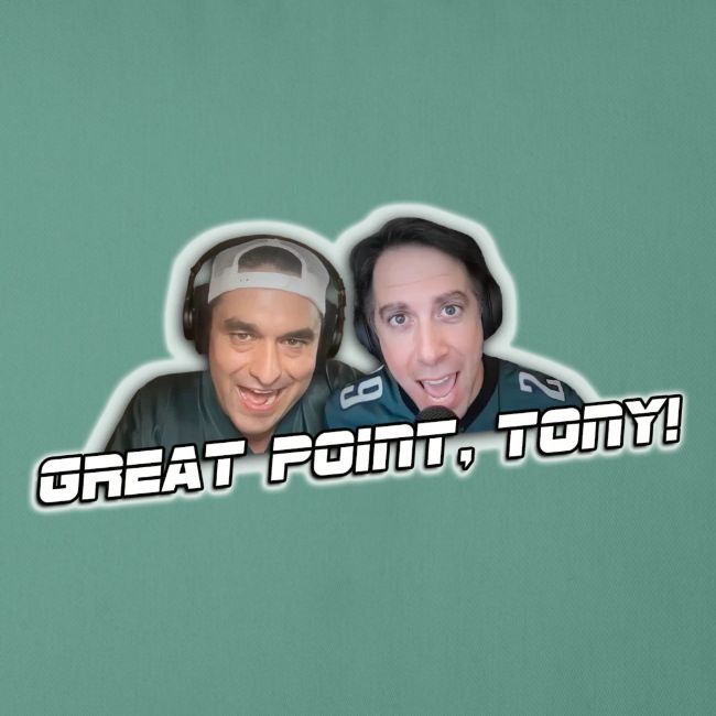 GREAT POINT, TONY! (with Fusco Show back)