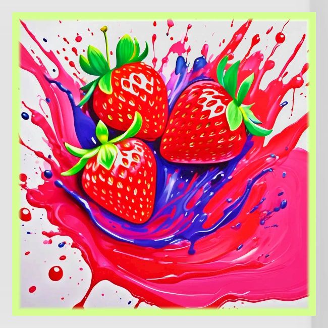 Vibrant Strawberry Splash