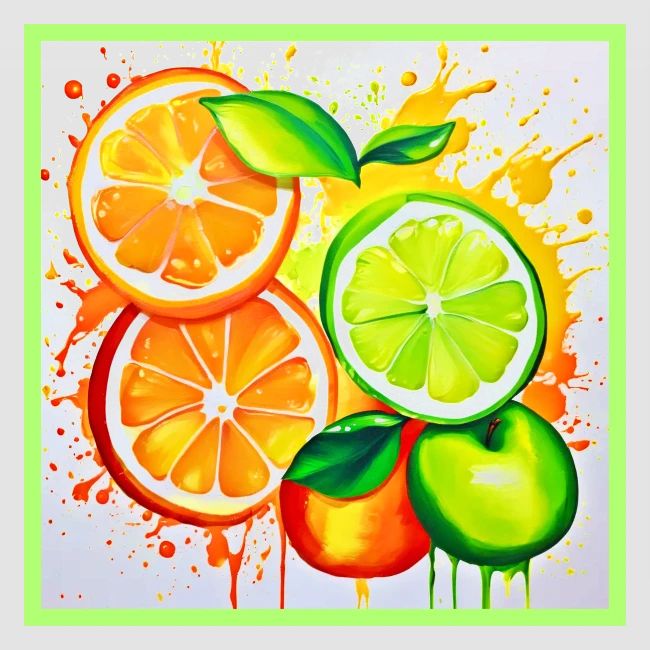 Neon Chaos Liquid Color Explosion