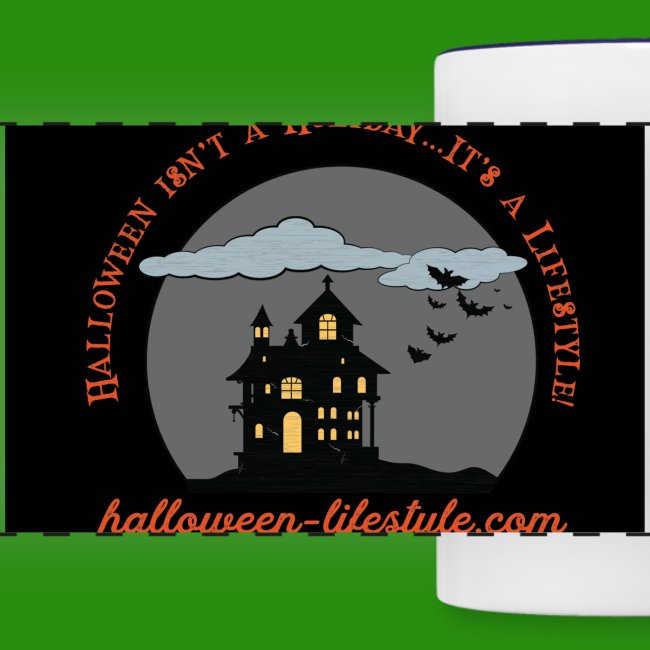 Halloween Lifestyle Haunted House Logo