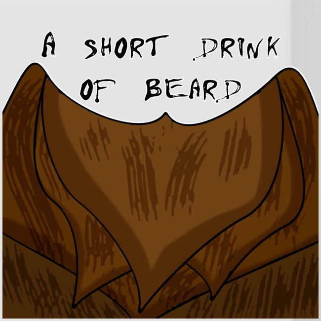 Short drink of beard