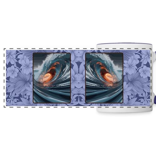 Copper Light Wave - Panoramic Mug