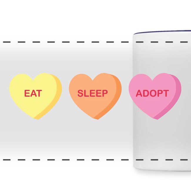 Eat Sleep Adopt-front