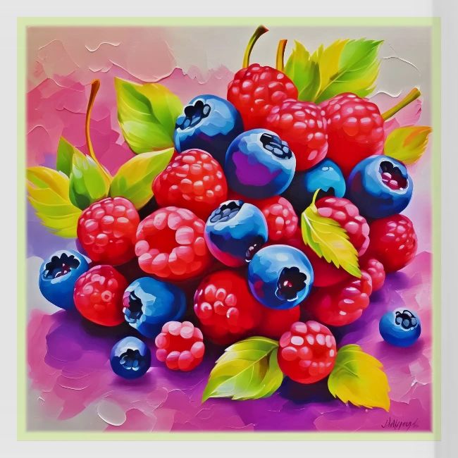 Colorful Berry Feast