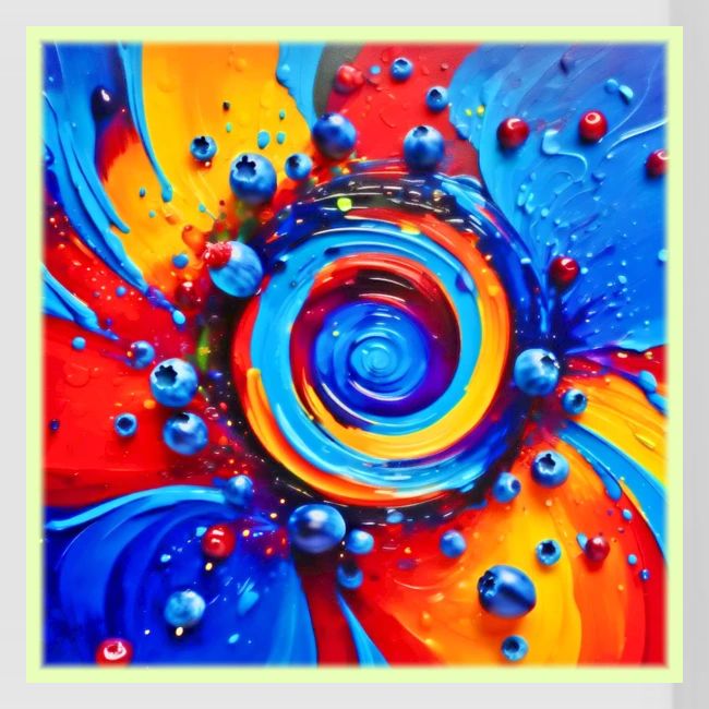 Vibrant Berry Vortex