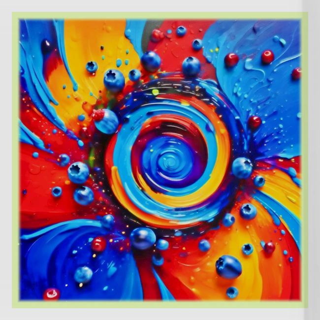 Vibrant Berry Vortex