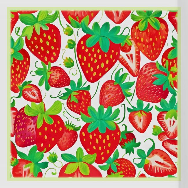 Strawberry Swirl Pattern