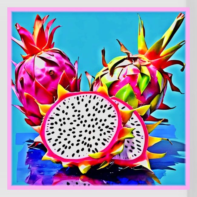 Exotic Dragon Fruit Art