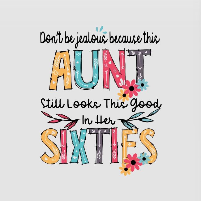 Don't Be Jealous Because This Aunt Still Looks