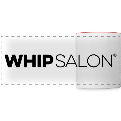 Whip Salon Horizontal Logo - Panoramic Mug