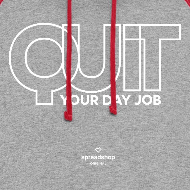 Quit in white