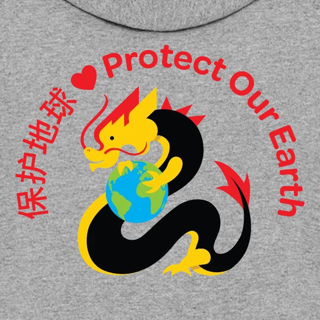 Kindness Dragon with Earth Red