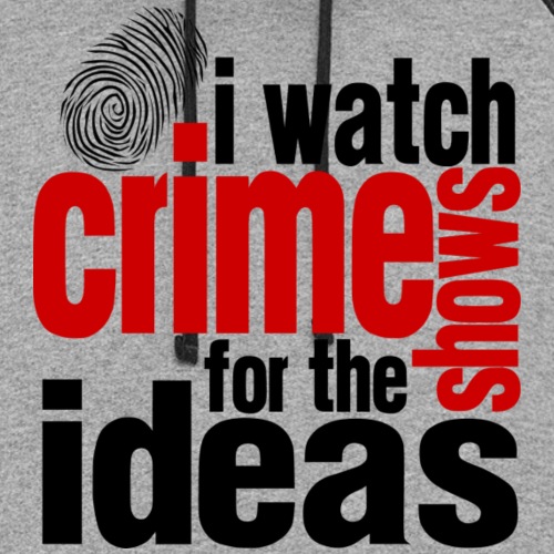 Crime Show Ideas - Unisex Colorblock Hoodie