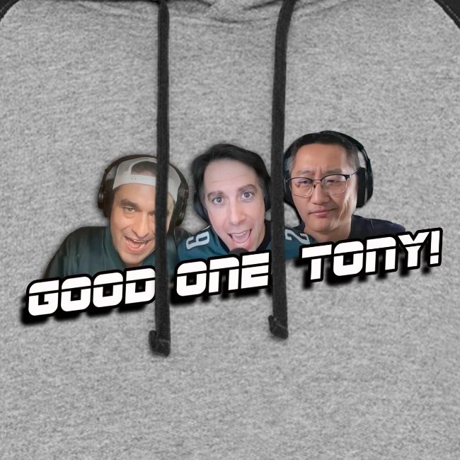 GOOD ONE, TONY! (with Fusco Show back)