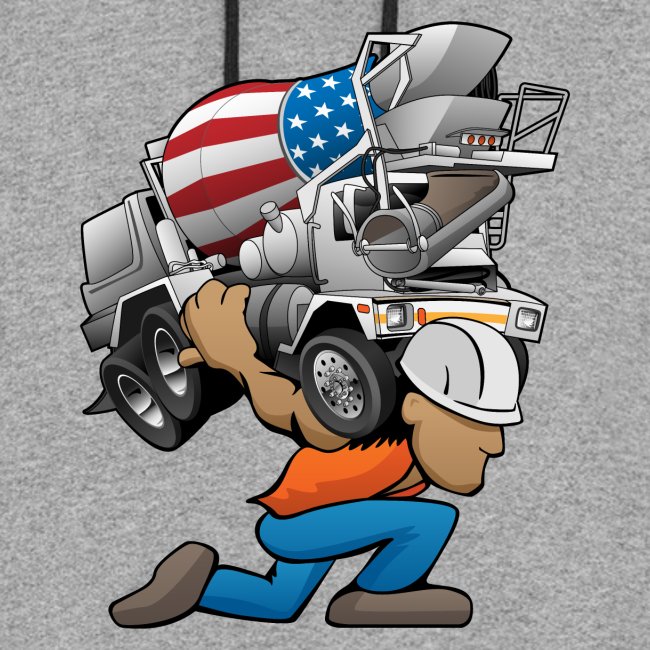 Cement Truck Mixer Cartoon