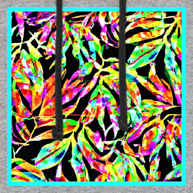 Chic Neon Pattern: Vibrant Bliss