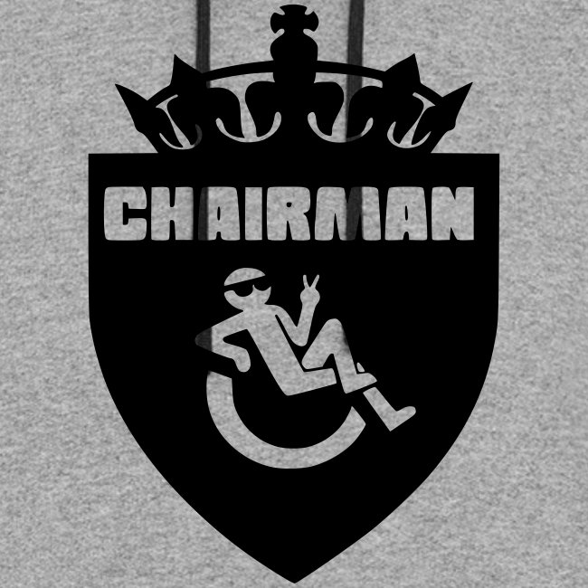 Chairman design for male wheelchair users