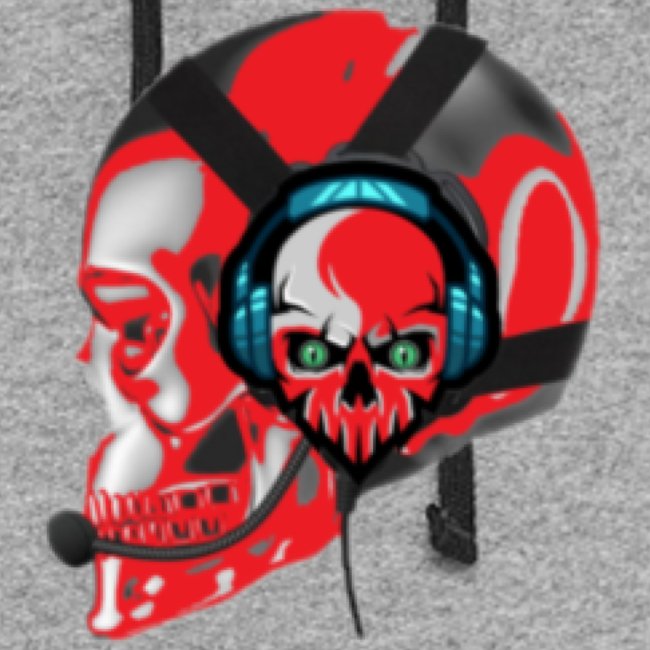 red head gaming logo no background transparent